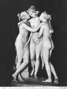 Three Graces, 1812-16 (marmor) (se også 266965 og 266966)